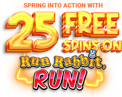 CasinoBello 25 Free Spins on Run Rabbit, Run